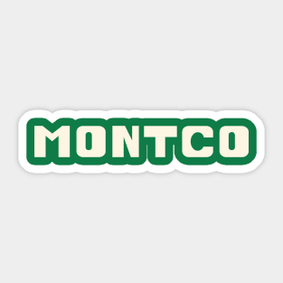 MONTCO Sticker